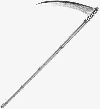 死神镰刀素材-死神镰刀图片元素-觅元素