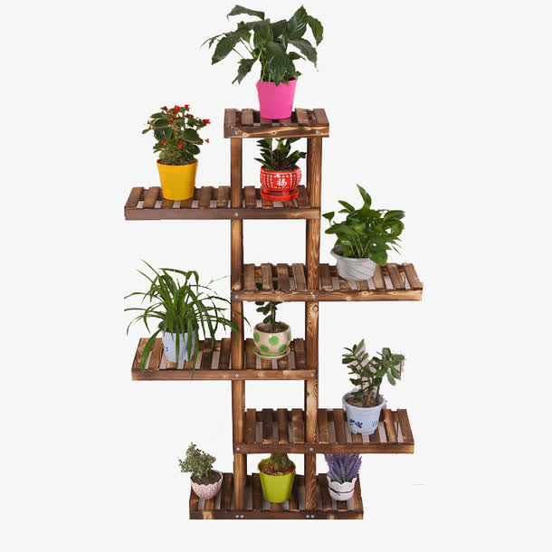 花架盆栽免抠素材免费下载_觅元素51yuansu.com