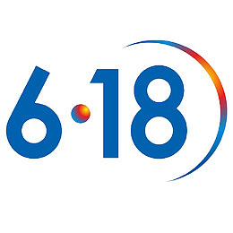 618艺术字促销