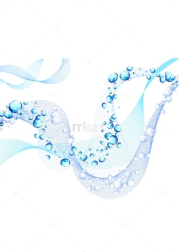 波浪水珠