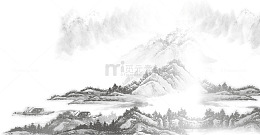 壮观山河图
