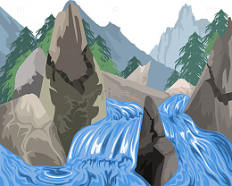矢量山河
