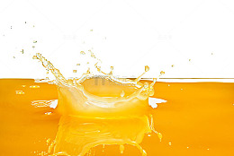 黄色的橙汁