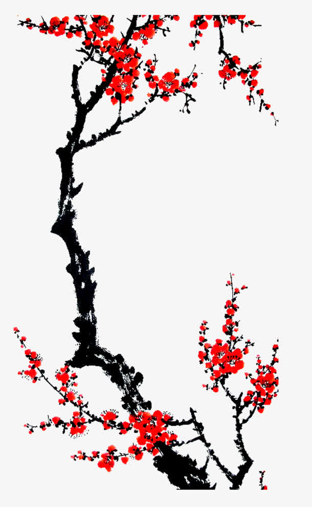 关键词 : 梅花,红梅,国画[声明] 觅元素所有素材为用户免费分享产生