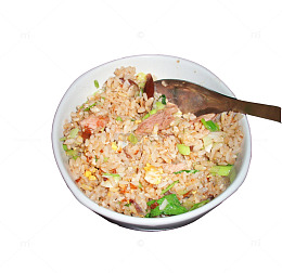 产品实物炒米