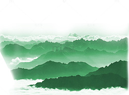 山脉线条