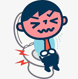 小男孩蹲马桶卡通免扣素材pngpng拉肚子的人pngpng上厕所的小男生矢量