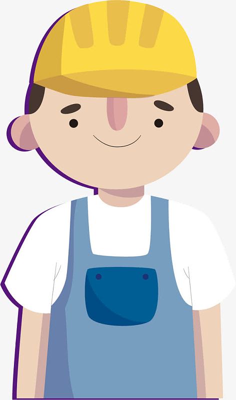 戴安全帽的工程师(1132x1697)png勘测员测量员卡通人物(1755x2632)ai