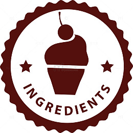 深色纸杯蛋糕简洁LOGO