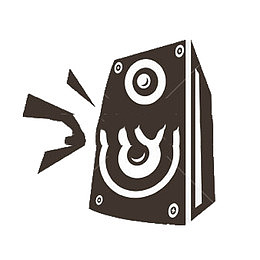 音响噪音标志