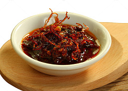 油炸辣椒佐料摄影