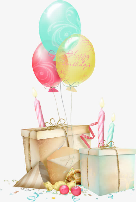 生日礼物免抠素材免费下载_觅元素51yuansu.com