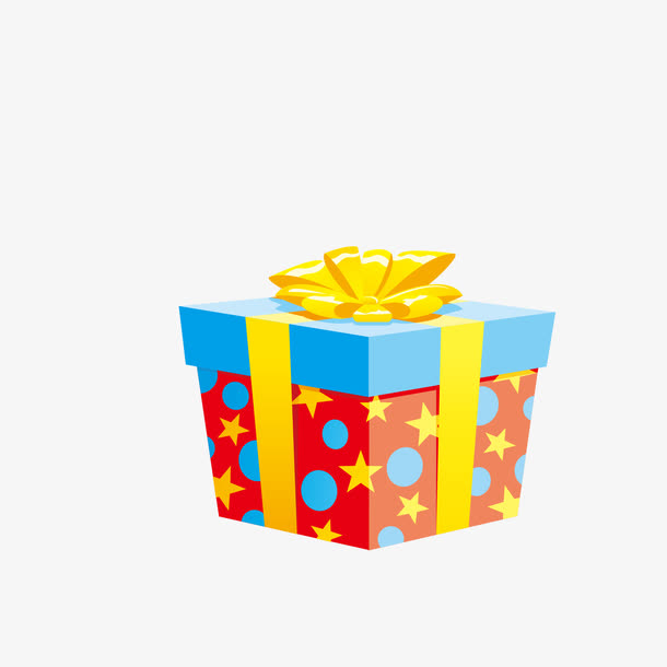 生日礼物矢量图
