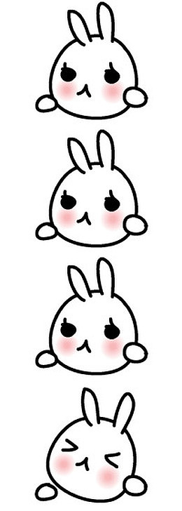 卡通小兔子