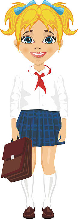卡通学生