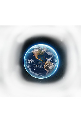 宇宙中的地球