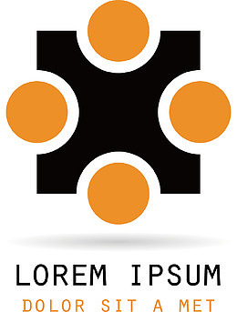 金属logo