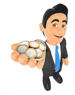 金融3D小人