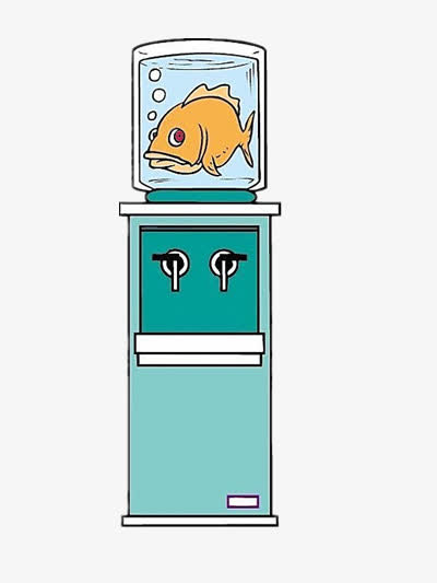 饮水机养鱼
