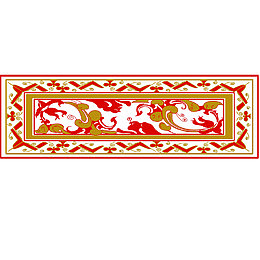 多边汉代花纹