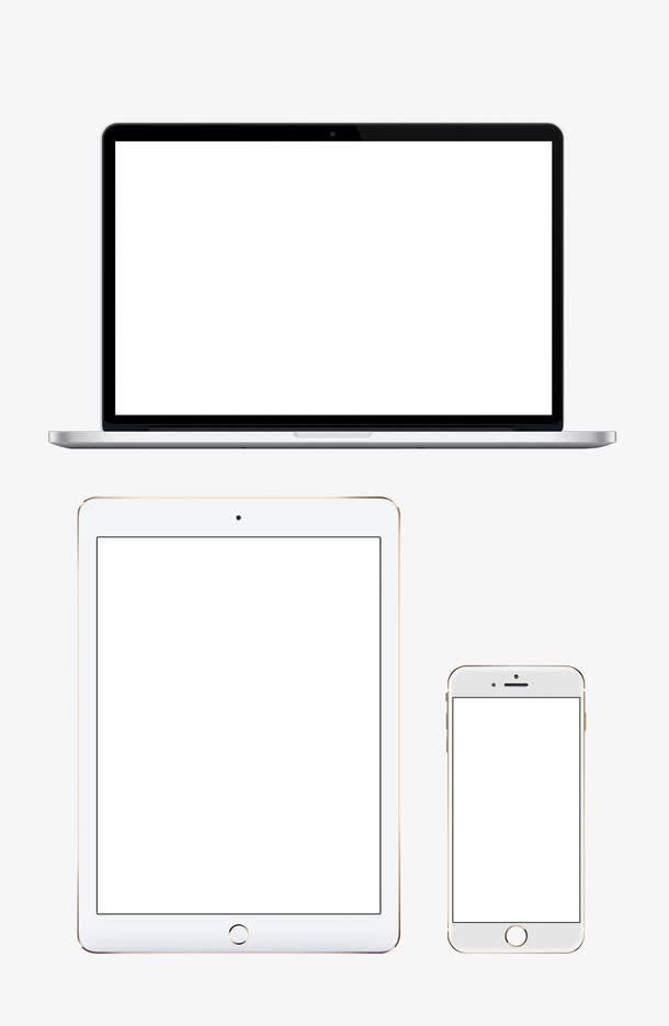 卡通数码产品电脑边框设计