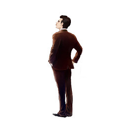 忧郁的男士