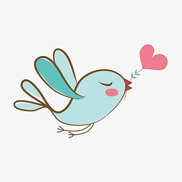 卡通小鸟