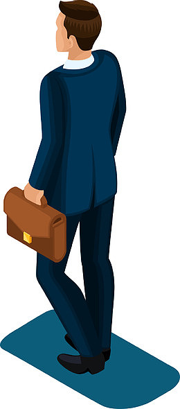 白领西装男人图