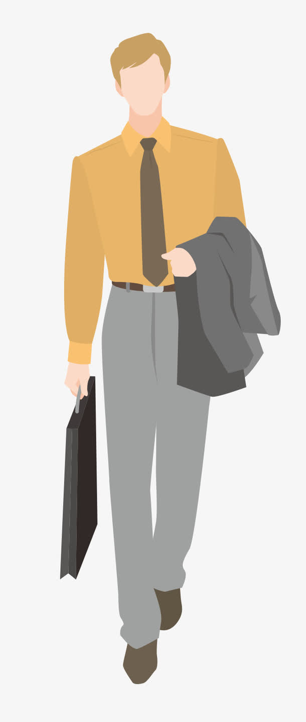 商务白领男士职员