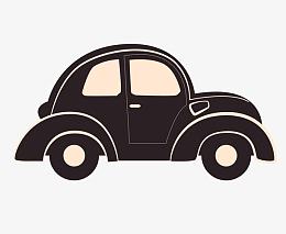 矢量甲壳虫汽车线框png图片