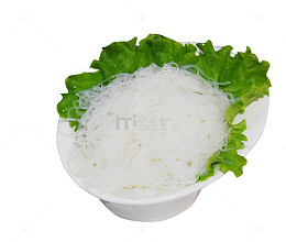 特色凉拌龙口粉色素材