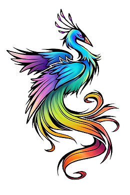 彩色凤凰