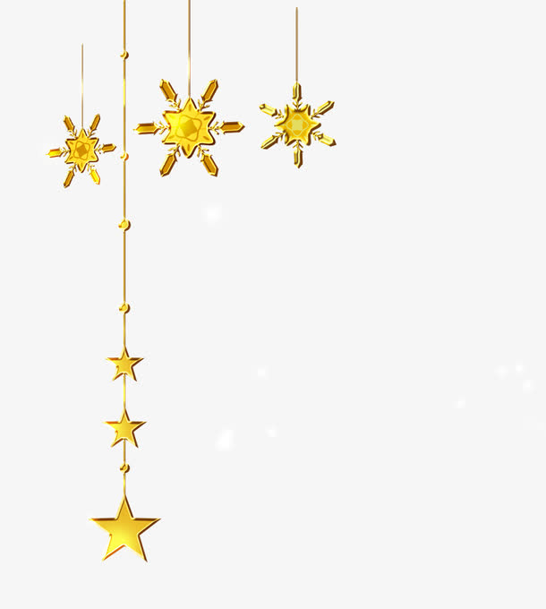 星星挂饰装饰免抠素材免费下载_觅元素51yuansu.com