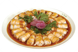 五花肉酸菜卷