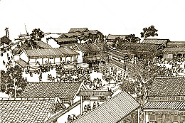 古代集市场景