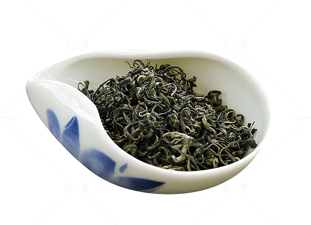 小碗里的绿茶雀舌茶