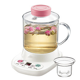 泡制玫瑰花茶的水壶