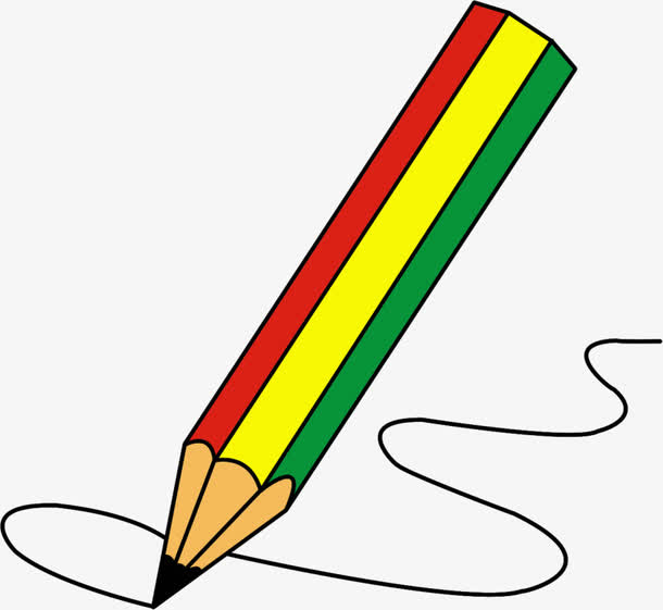 铅笔彩色铅笔下载png