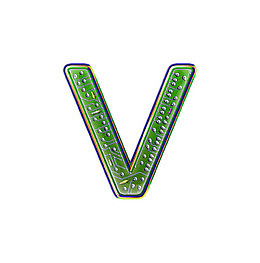 电路板字母v