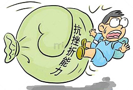 面对困难的抗挫折能力