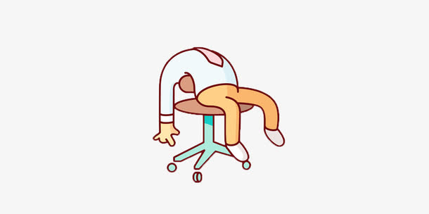 躺在椅子上的男人