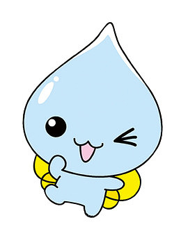 蓝色小水滴