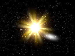 金色光效矢量图