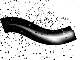 动感线条发光矢量图