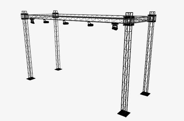 3d桁架图素材免费下载_觅元素