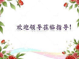 欢迎领导莅临指导