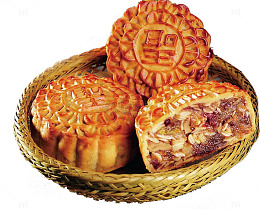 一盆月饼