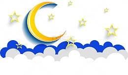 夜晚的星空