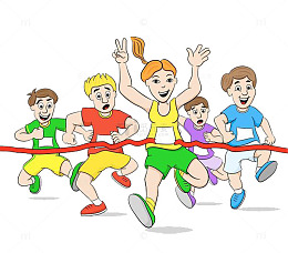 到达终点的跑步选手