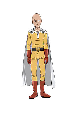 一拳超人呆滞全身像